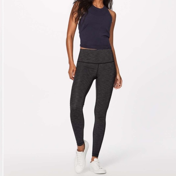 lululemon athletica Pants - Lululemon Wunder Under Hi-Rise Brushed 28” Leggings
